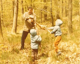 Martin mit seinen beiden Jungs Martin mit seinen beiden Jungs